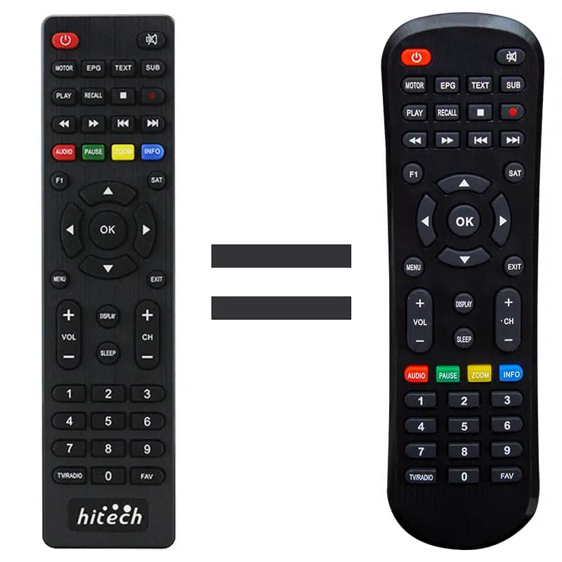 Korax Hitech Mini HD Uydu Alıcı Kumandası - Seyyar Elektronik