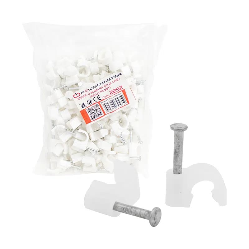 Kroşe 2 Numara Çelik Çivili 100'lü Paket - Seyyar Elektronik