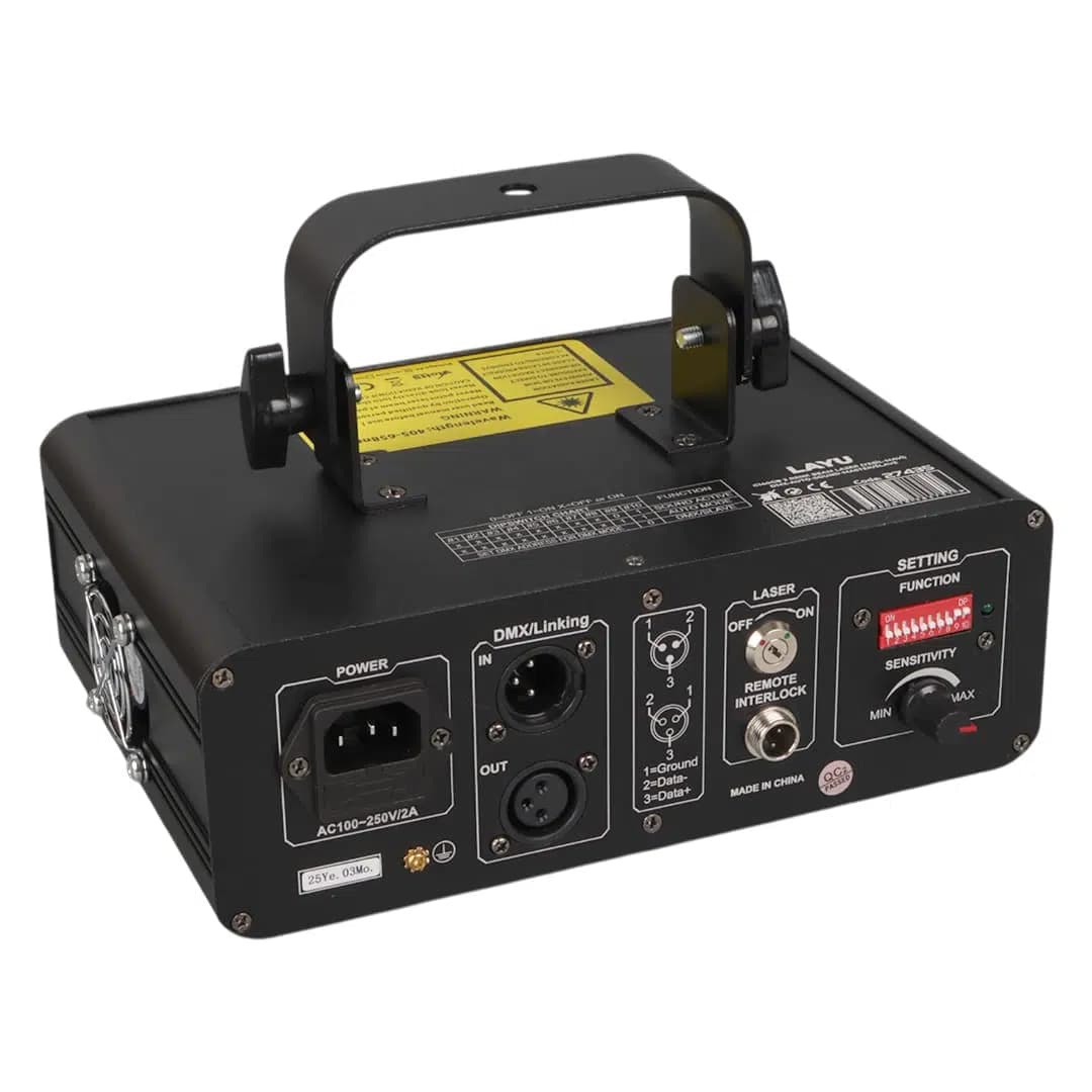 Layu C140Gb Yeşil-Mavi Çift Renk Beam Efekt Lazeri - küçük görsel 3