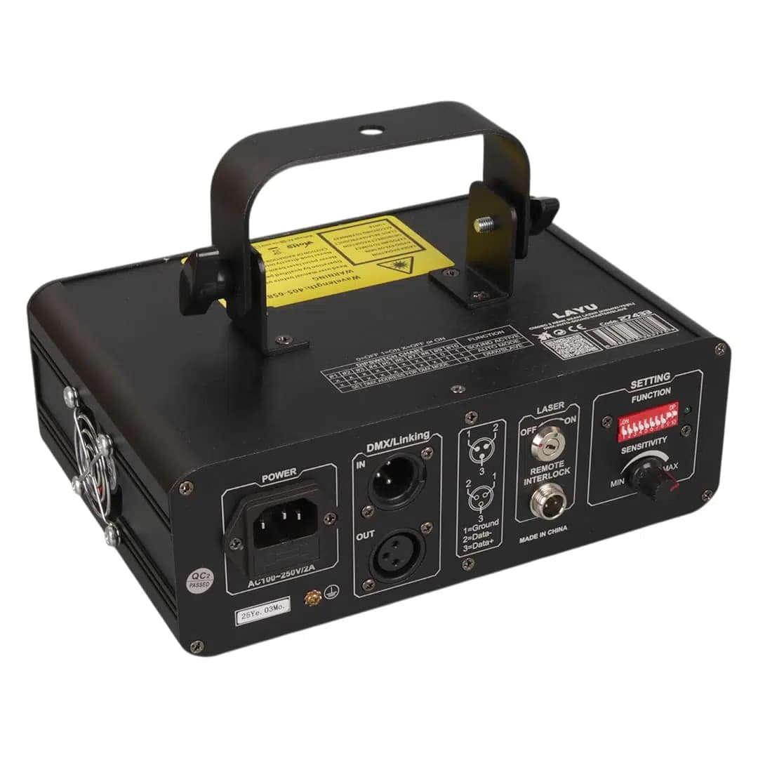 Layu C160RG Kırmızı-Yeşil Çift Renk Beam Efekt Lazeri - küçük görsel 3