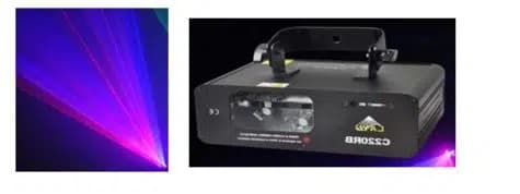 Layu C220RB Kırmızı-Mavi Çift Renk Beam Efekt Lazeri - Seyyar Elektronik