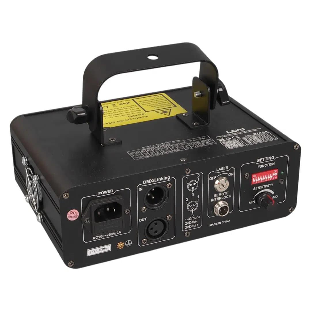 Layu C220RB Kırmızı-Mavi Çift Renk Beam Efekt Lazeri - küçük görsel 3