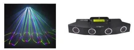 Layu D950RGB 7 Renk (RGBPYCW) Beam Efekt Lazeri - Seyyar Elektronik