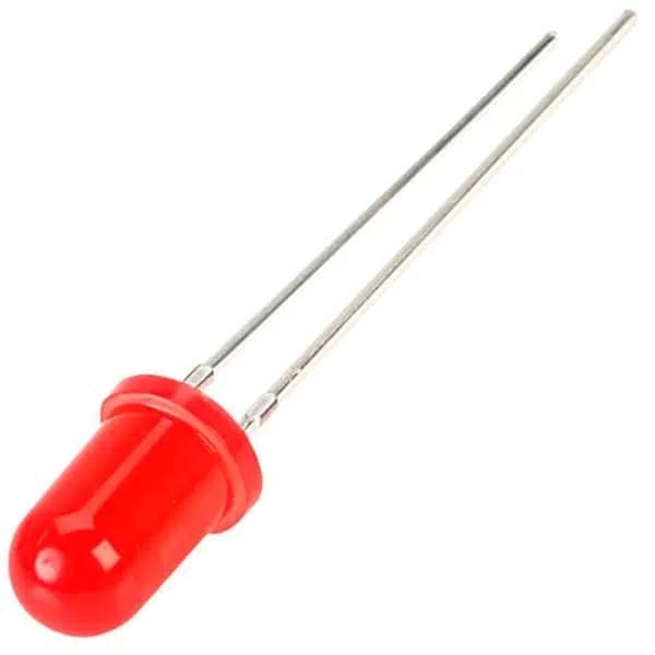Led Kırmızı 5 Mm Mercekli - Seyyar Elektronik