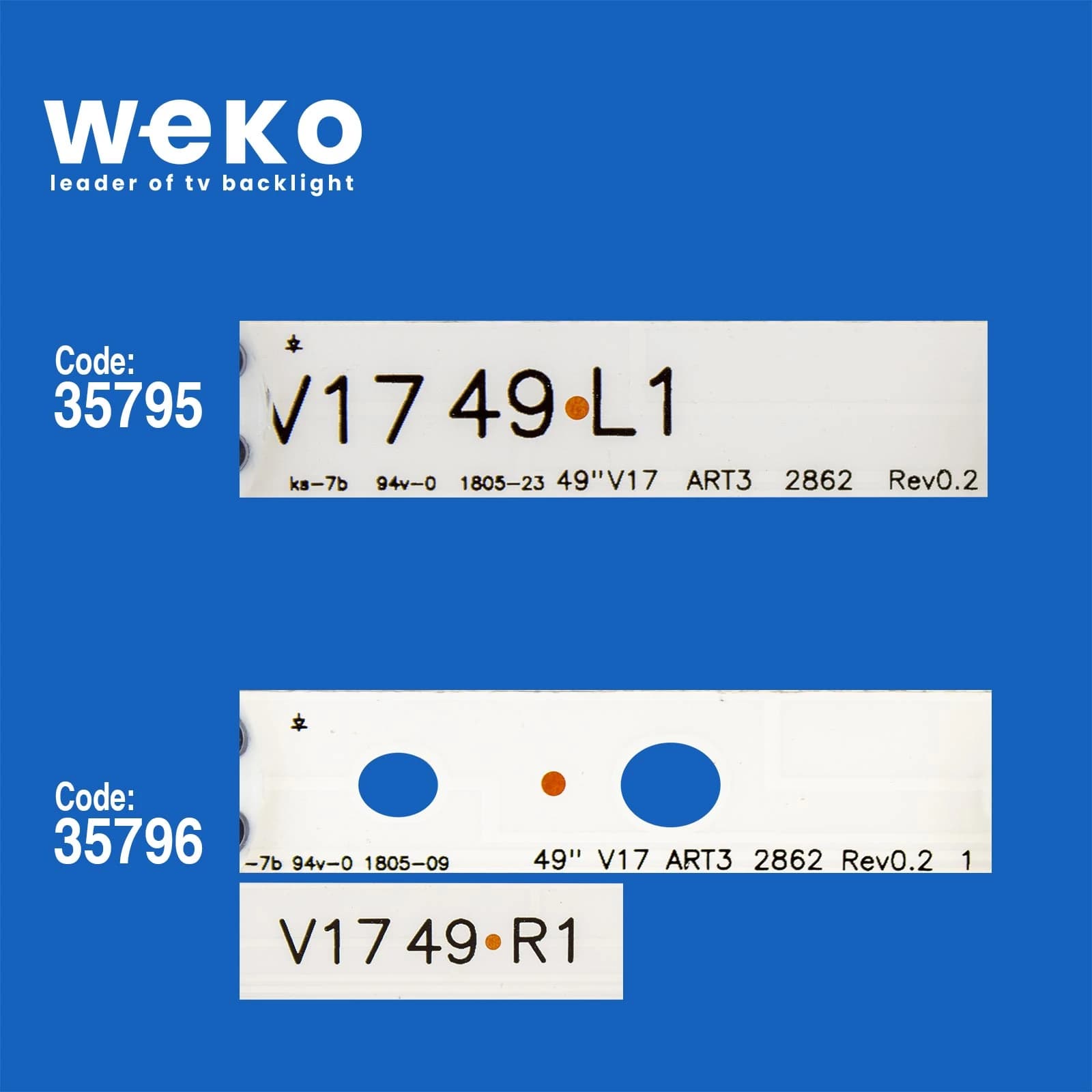 Lg 49UJ701V-Zc Beu4ljp 49'' inç 4 Adet Tv Led Bar - küçük görsel 2