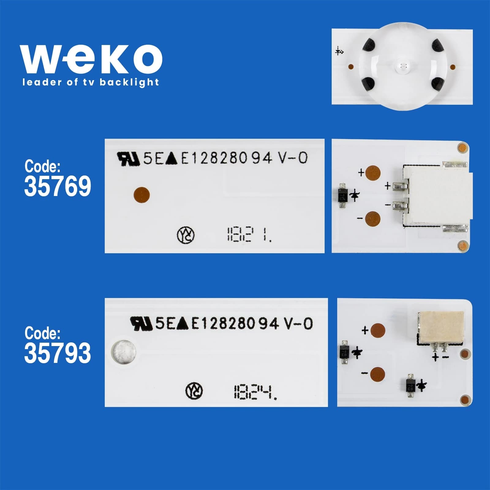 Lg Vizio D60-F3 V605-G3 60'' inç 10 Adet Tv Led Bar - küçük görsel 2