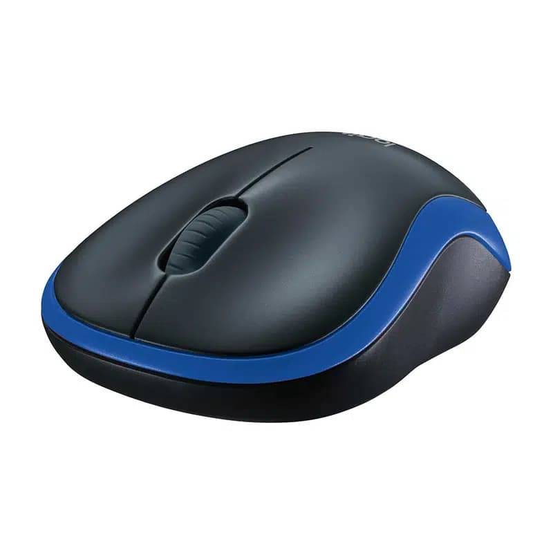 Logitech M185 Kablosuz Mavi Mouse - küçük görsel 2