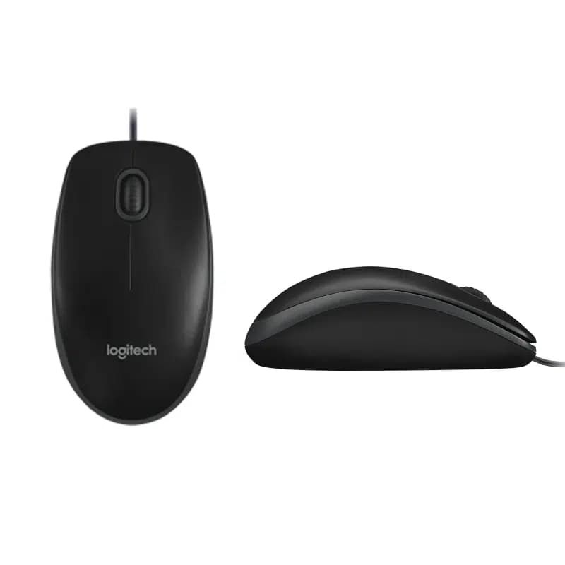 Logitech MK120 Usb Q Siyah Kablolu Klavye + Mouse Set - küçük görsel 3