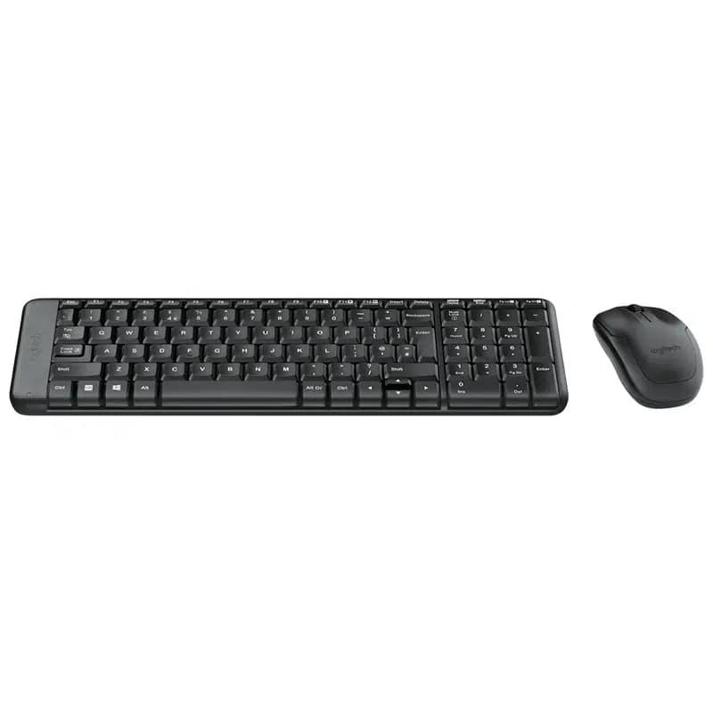 Logitech MK220 Q Tr Siyah Kablosuz Klavye Mouse Set - küçük görsel 2