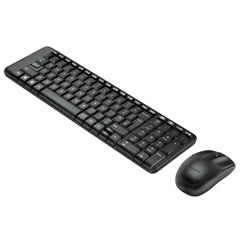 Logitech MK220 Q Tr Siyah Kablosuz Klavye Mouse Set - küçük görsel 3