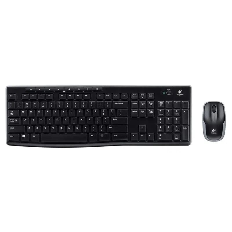 Logitech MK270 Kablosuz Klavye Set Mm Q Tr Siyah - Seyyar Elektronik