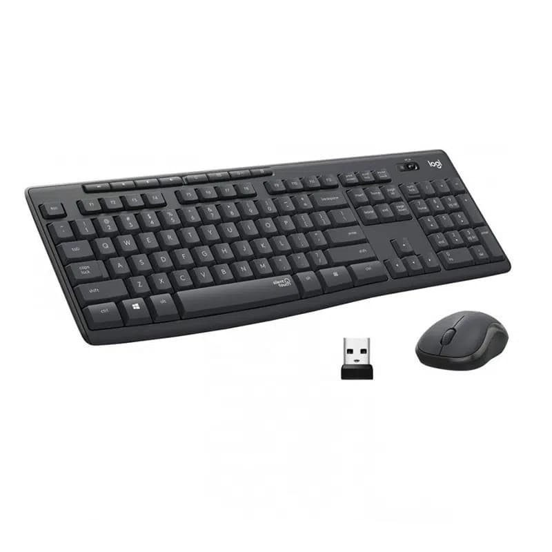 Logitech MK295 Q Tr Siyah Kablosuz Klavye Mouse Set - küçük görsel 2