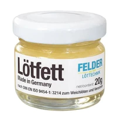 Lötfett 20 Gram Cam Şişede Lehim Pastası - küçük görsel 3