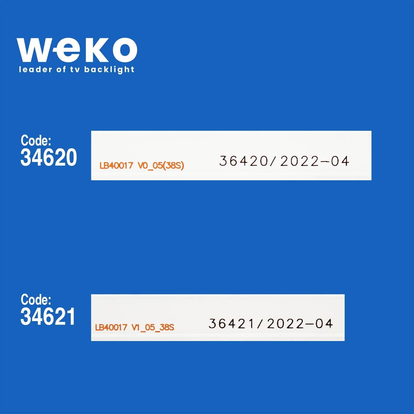 Luxor LT-40VF52 40'' inç 3 Adet Tv Led Bar - küçük görsel 2