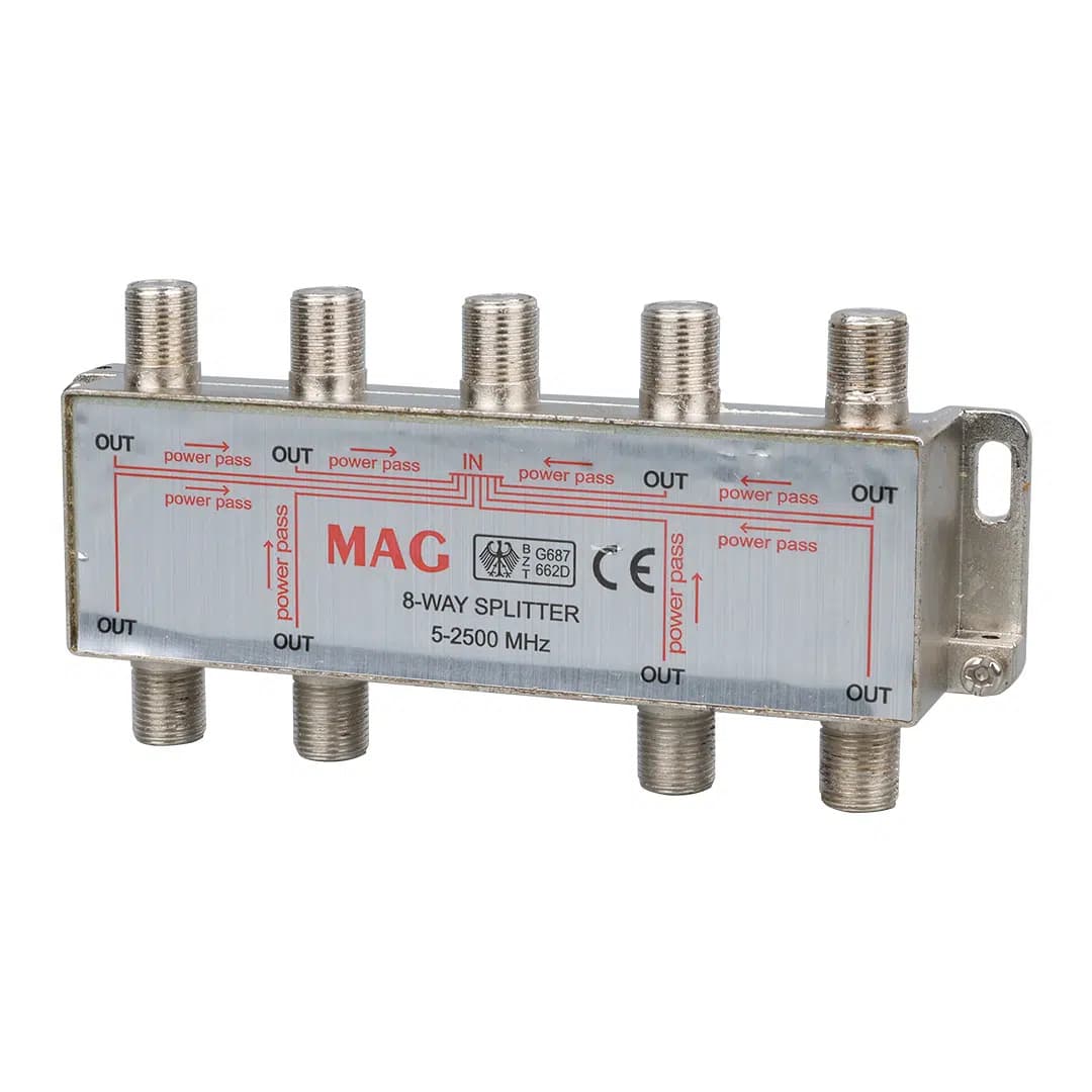 Mag 5-2500 1/8 Uydu Dağıtıcısı Splitter MG-1511 - Seyyar Elektronik