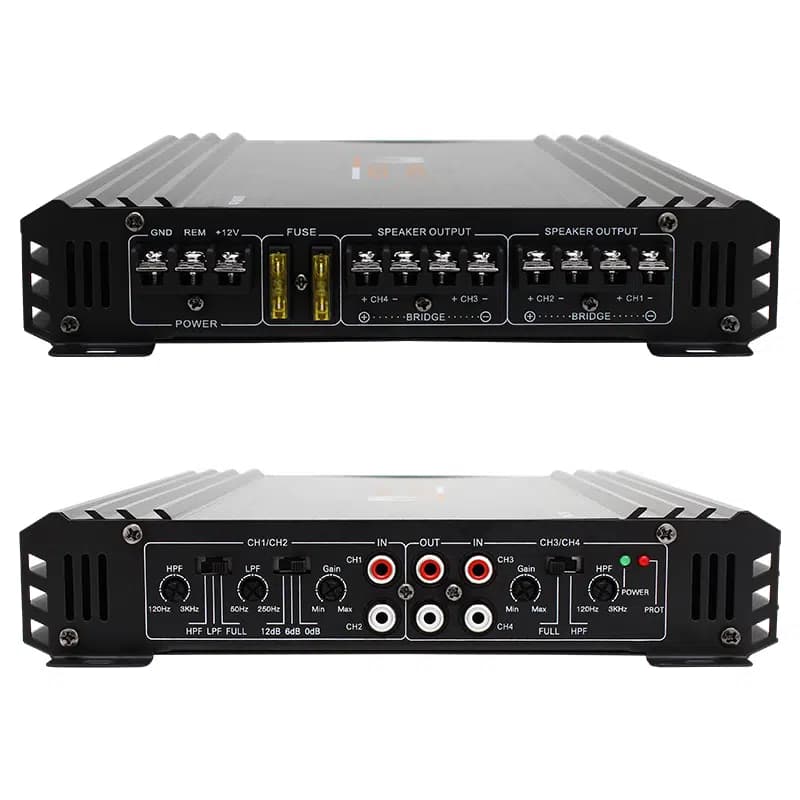 Magicvoice MG-3500 4 Kanal Max 3000 Watt Oto Anfi - küçük görsel 2