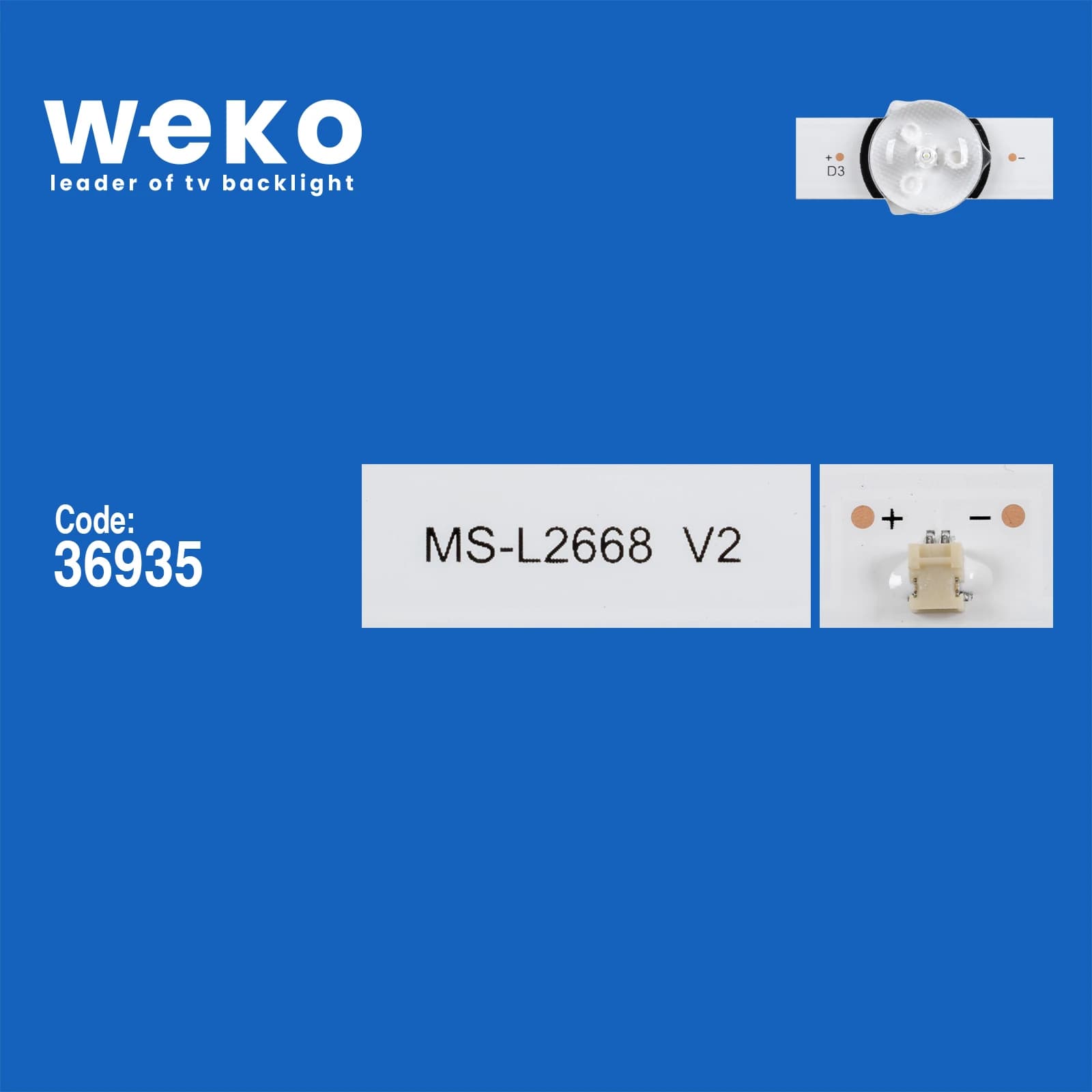 Navitech LD-2460HD 24'' 2 Adet Tv Led Bar - küçük görsel 2