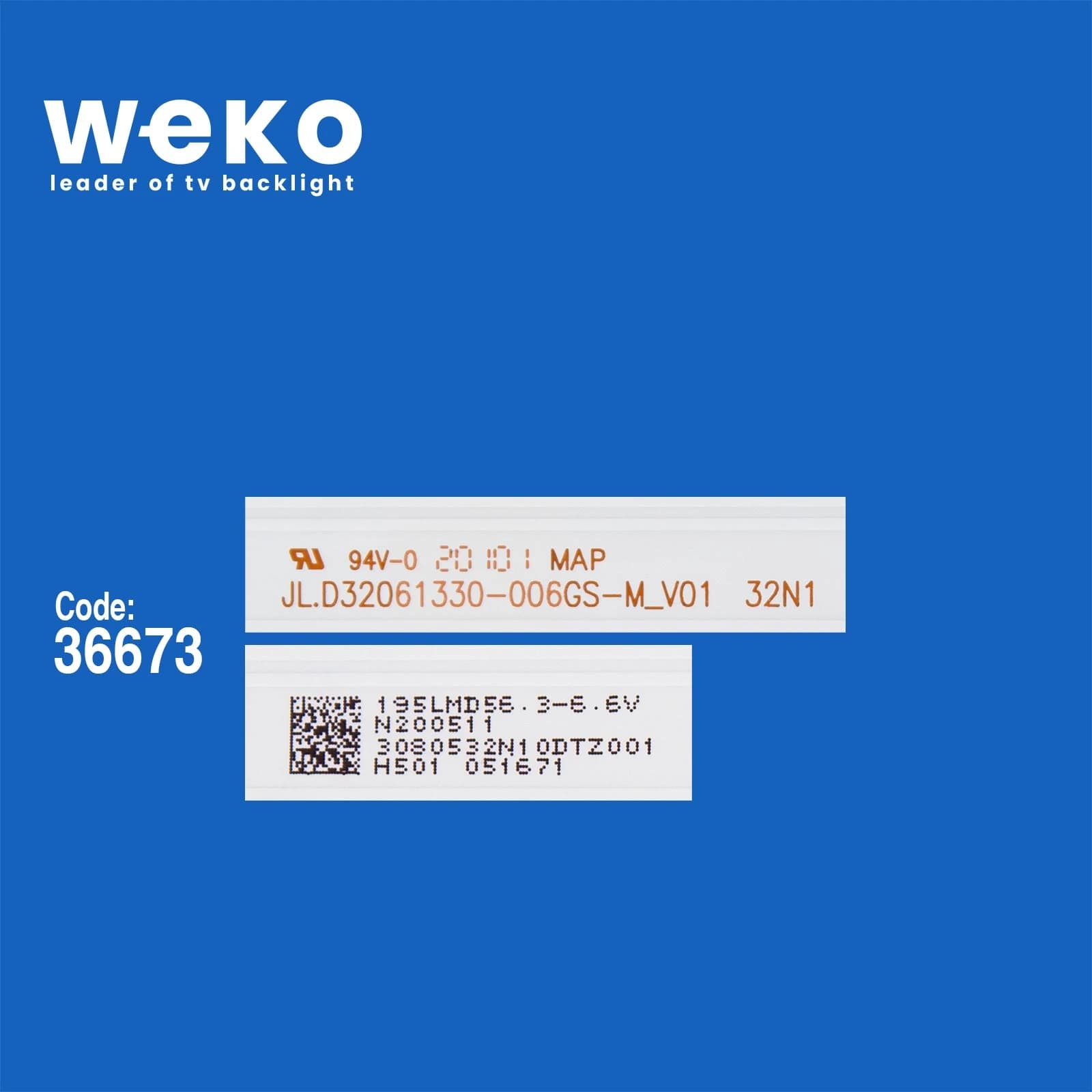 Navitech LDS-3266HD 32'' inç 2 Adet Tv Led Bar (Seri 1) - küçük görsel 2