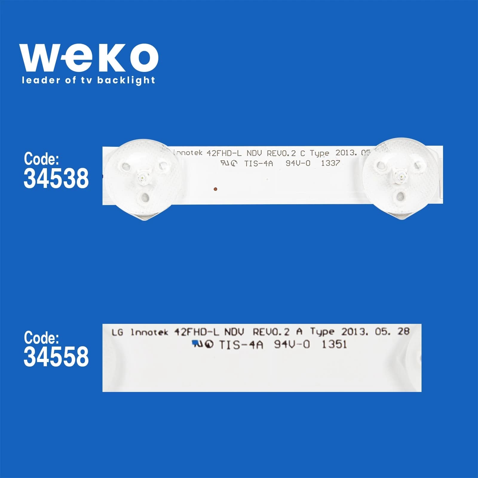 Nexon 42NX600 42'' inç 6 Adet Tv Led Bar - küçük görsel 2