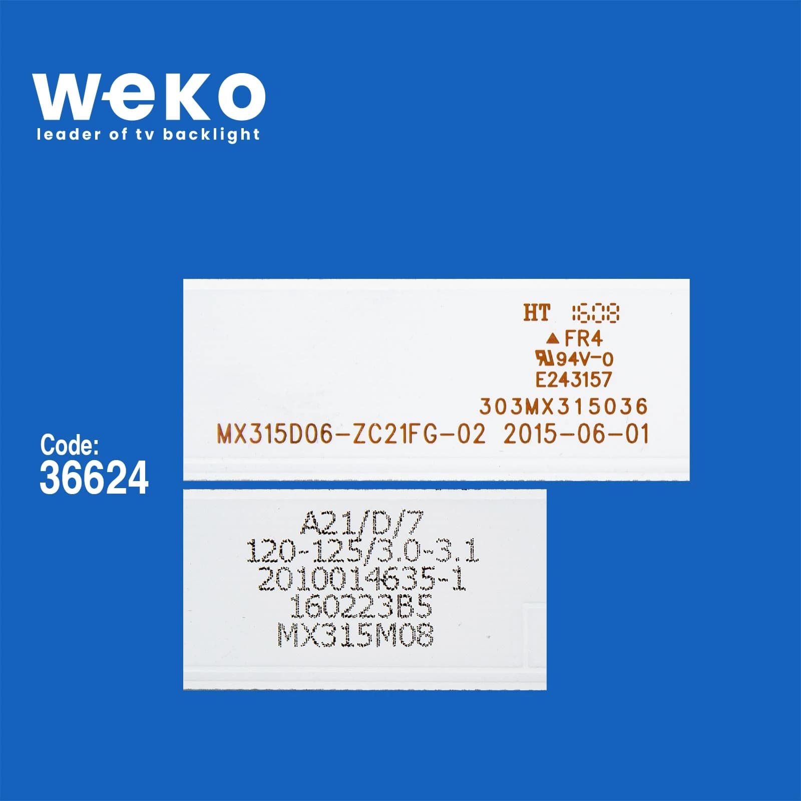 Next LED3210TVD VOX 32'' inç 3 Adet Tv Led Bar - küçük görsel 2