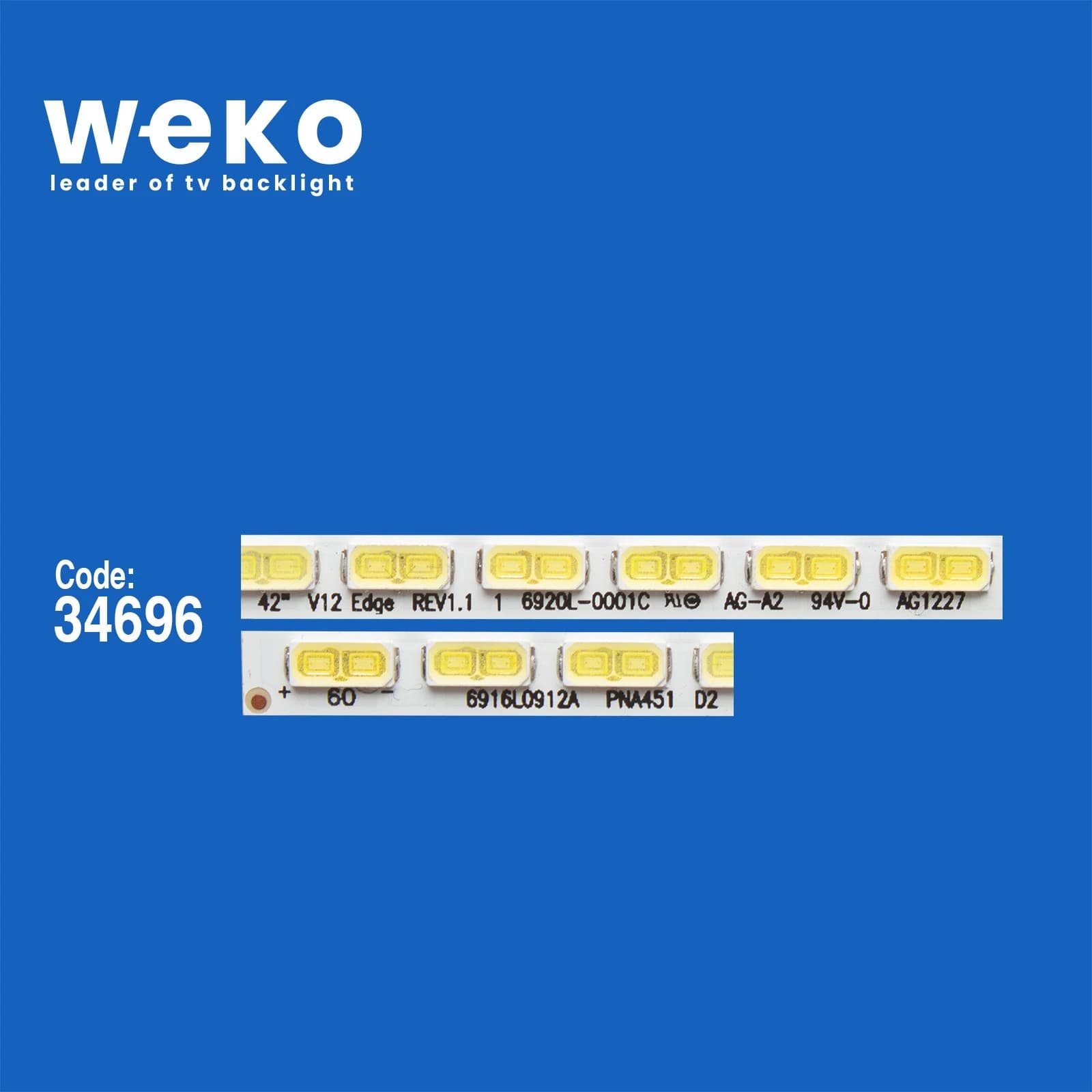 Next YE-4211 42'' inç 1 Adet Tv Led Bar - küçük görsel 2