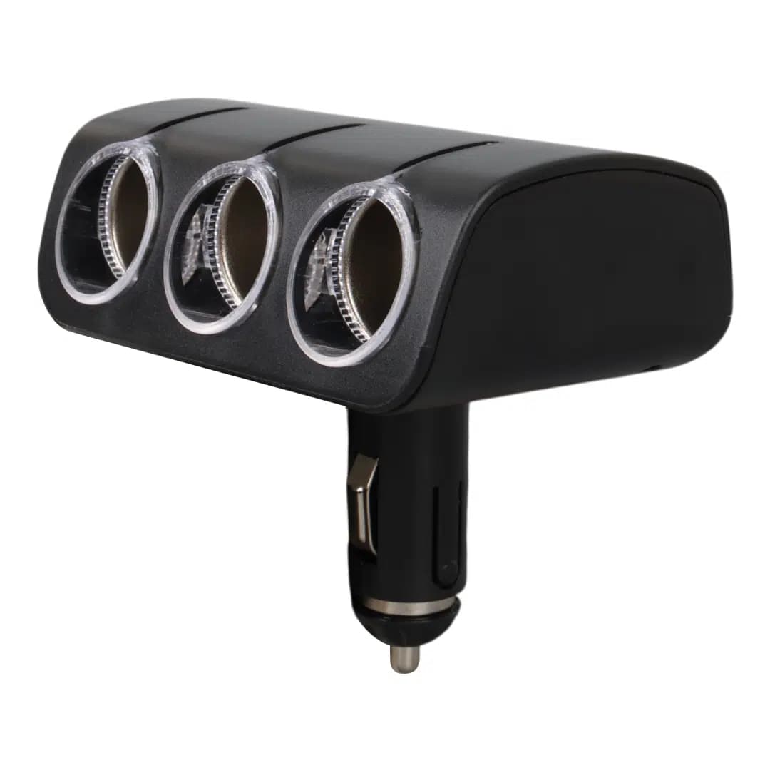 Olesson 1520 12-24V 120W 3'lü Araç Çakmak Çoklayıcı - küçük görsel 3