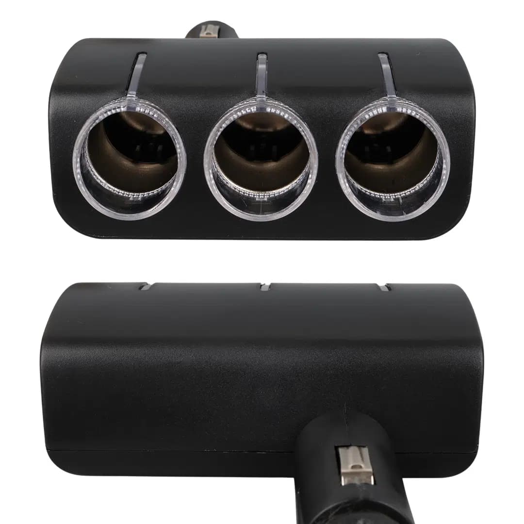 Olesson 1520 12-24V 120W 3'lü Araç Çakmak Çoklayıcı - küçük görsel 4