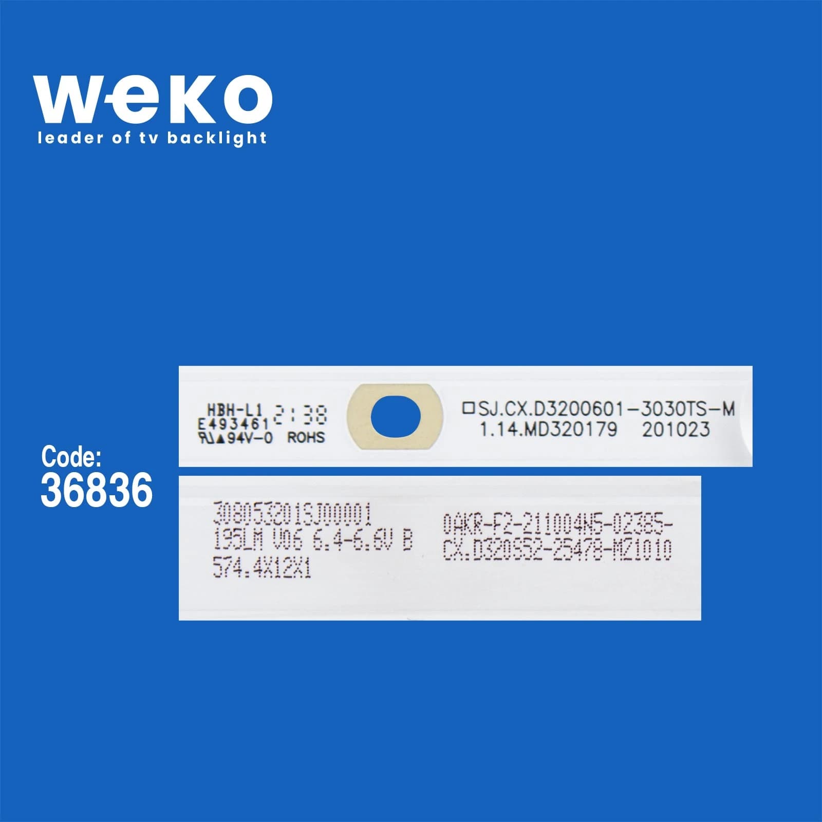 Onvo OV32151 32'' inç 2 Adet Tv Led Bar - küçük görsel 2