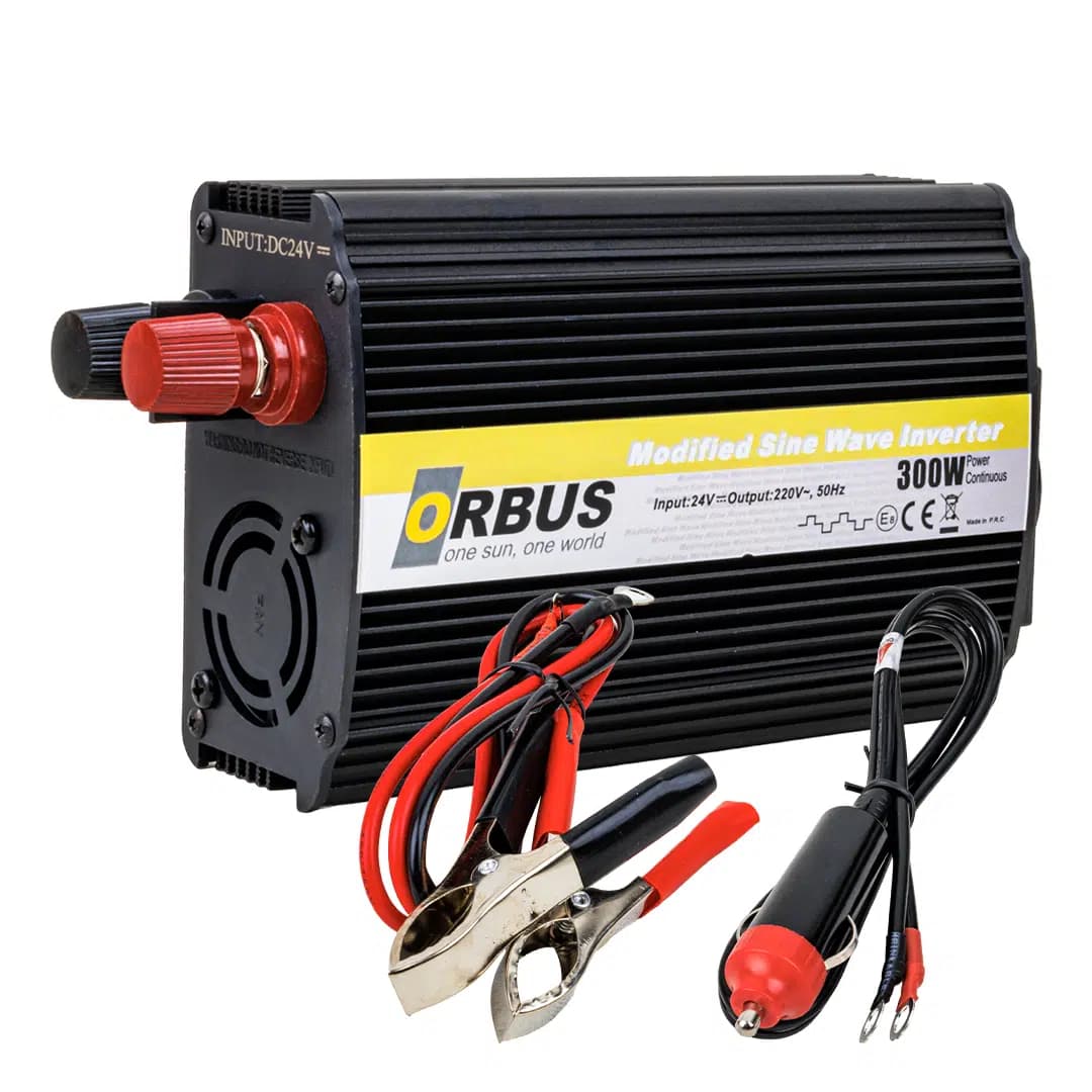 Orbus 24 Volt 300 Watt Modified Sinus İnverter - Seyyar Elektronik