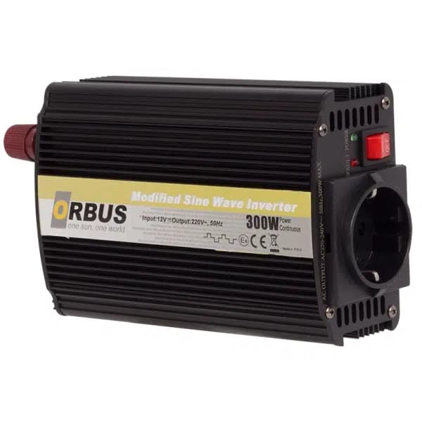 Orbus 300W 12V Modifeld Sinus İnvertör - Seyyar Elektronik