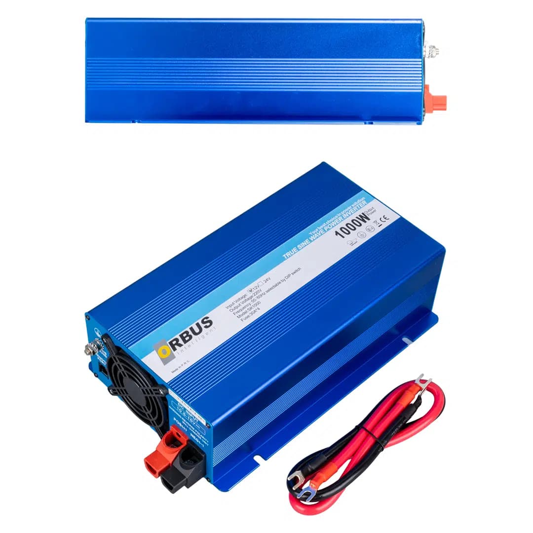 Orbus OTS1000W 12 Volt 1000 Watt Tam Sinüs İnvertör - küçük görsel 4