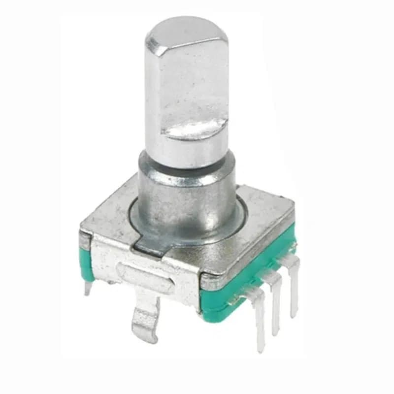 Oto Pot 5 Pin Basmalı Kısa (Metal Kafa Yarım Ay) - Seyyar Elektronik