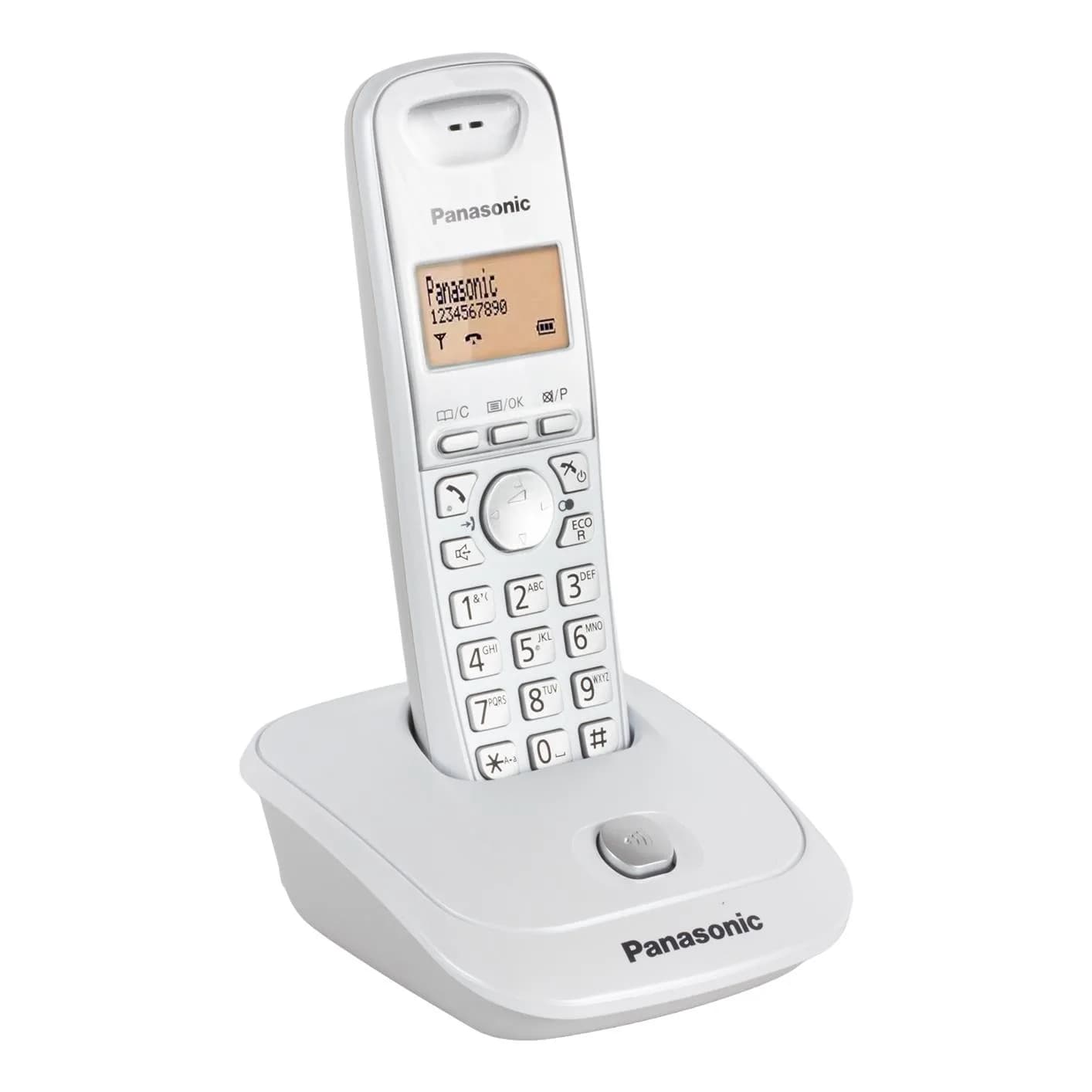 Panasonic KX-TG2511 Beyaz Dect Telsiz Telefon - küçük görsel 2