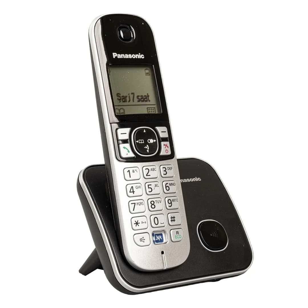 Panasonic KX-TG6811 Dect Telsiz Telefon Siyah - Seyyar Elektronik