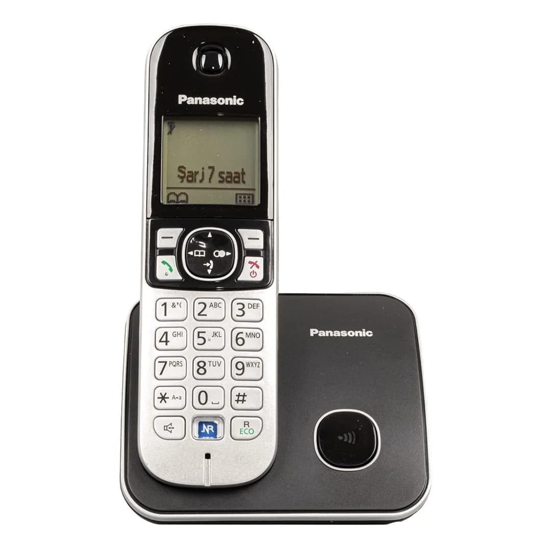Panasonic KX-TG6811 Dect Telsiz Telefon Siyah - küçük görsel 2