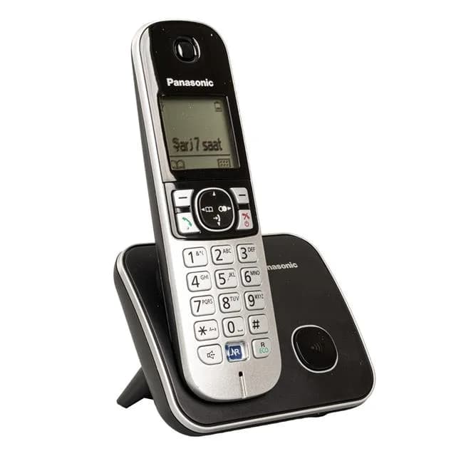 Panasonic KX-TG6811 Dect Telsiz Telefon Siyah - küçük görsel 6