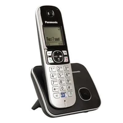 Panasonic KX-TG6811 Dect Telsiz Telefon Siyah - küçük görsel 7