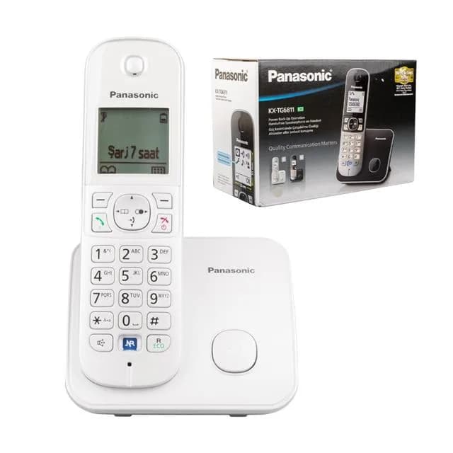 Panasonic KX-TG6811 Gri Dect Telsiz Telefon - küçük görsel 6