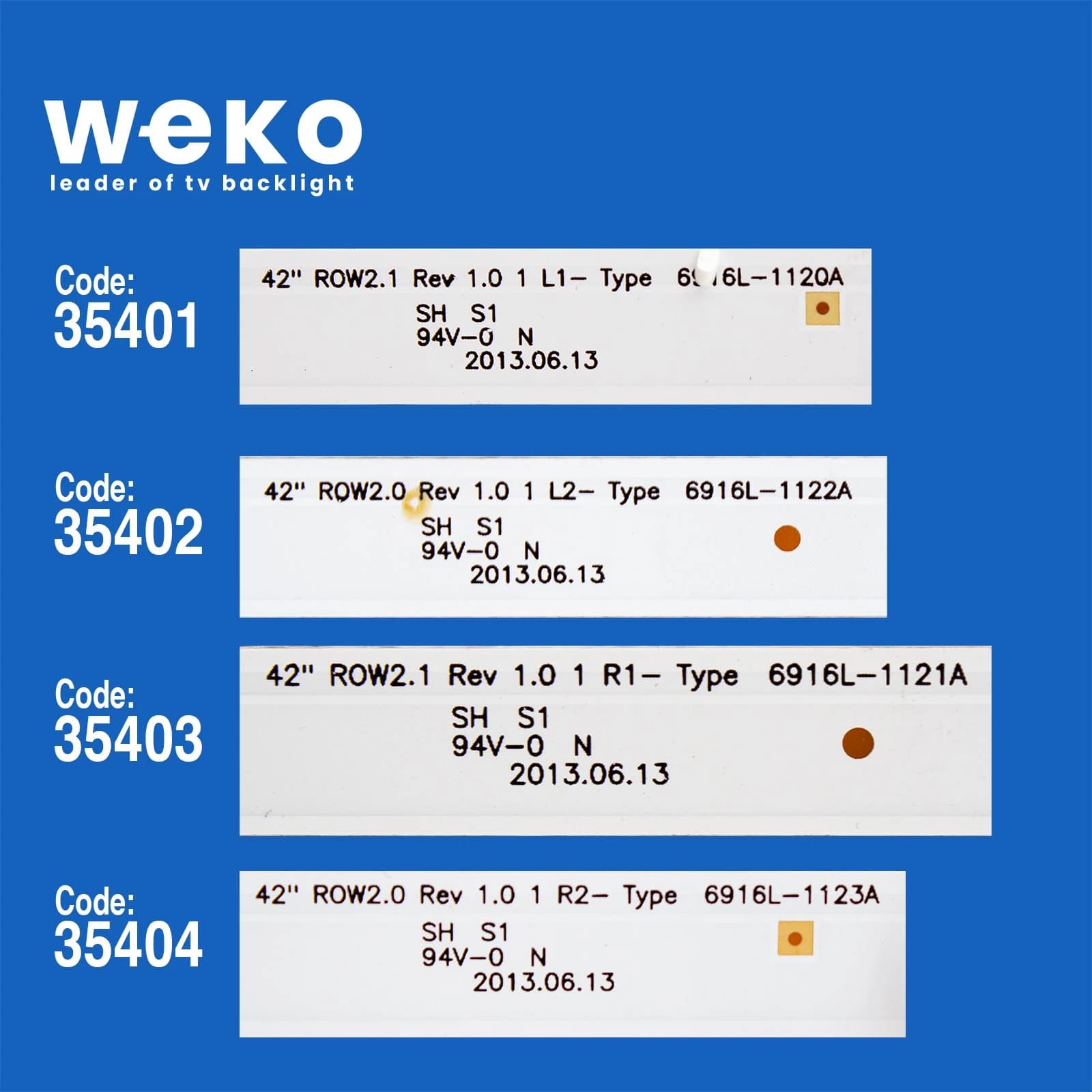 Panasonic TX-L42BL6E 42'' inç 10 Adet Tv Led Bar - küçük görsel 2