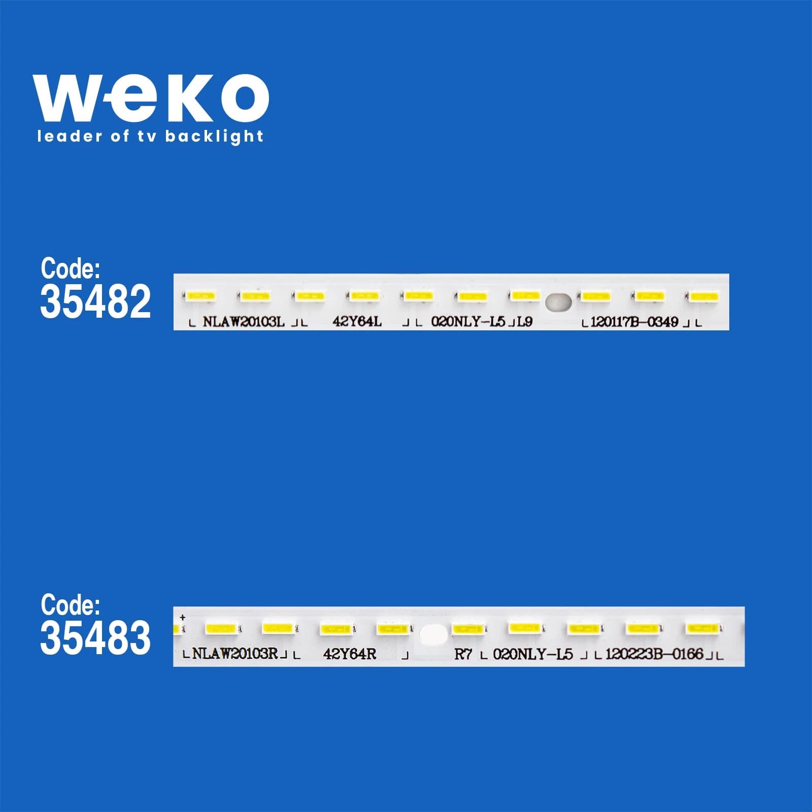 Panasonic Tx-L42E30E 42'' inç 2 Adet Tv Led Bar - küçük görsel 2