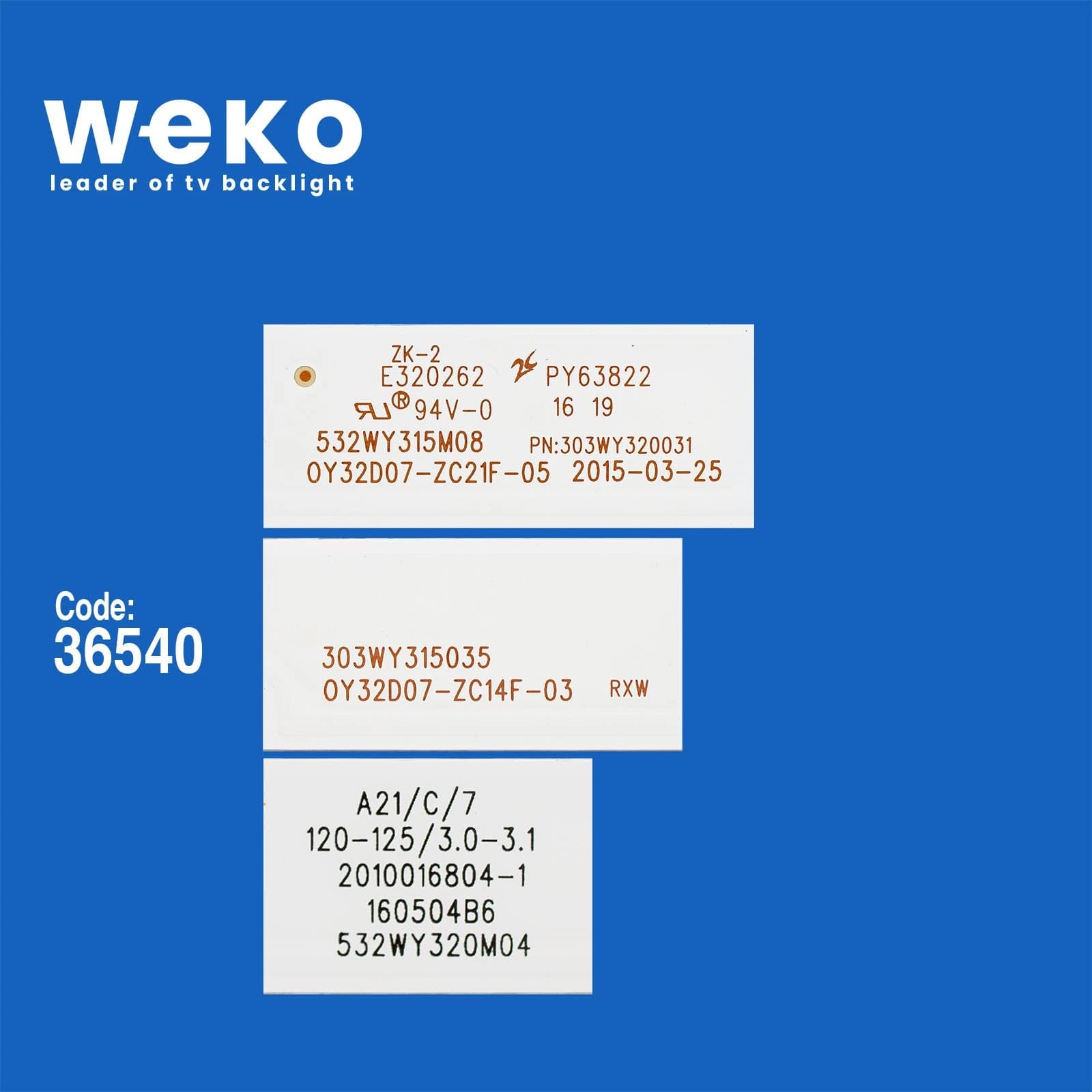 Panda LE32D33 32'' inç 3 Adet Tv Led Bar - küçük görsel 2