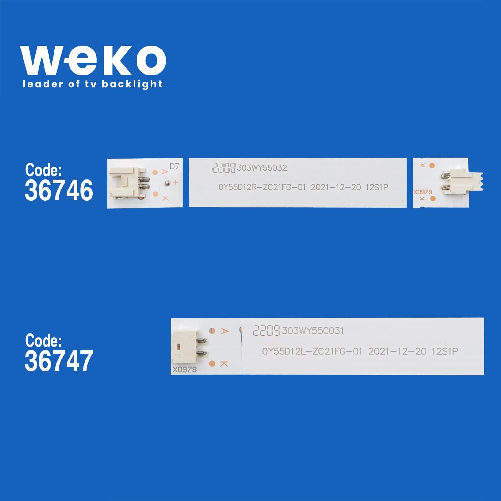 Panda LE55F88S-UD 55'' inç 12 Adet Tv Led Bar - küçük görsel 2