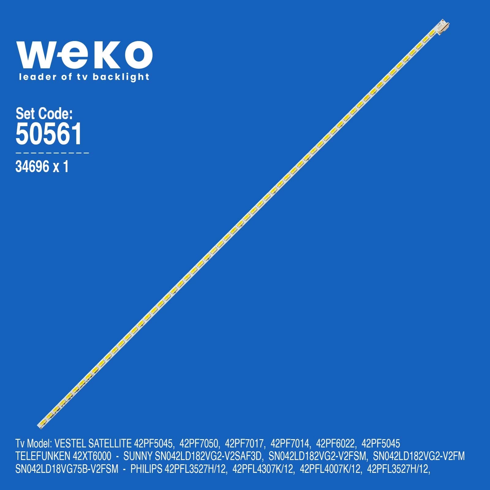 Philips 42PFL4307K/12 42'' inç 1 Adet Tv Led Bar - Seyyar Elektronik