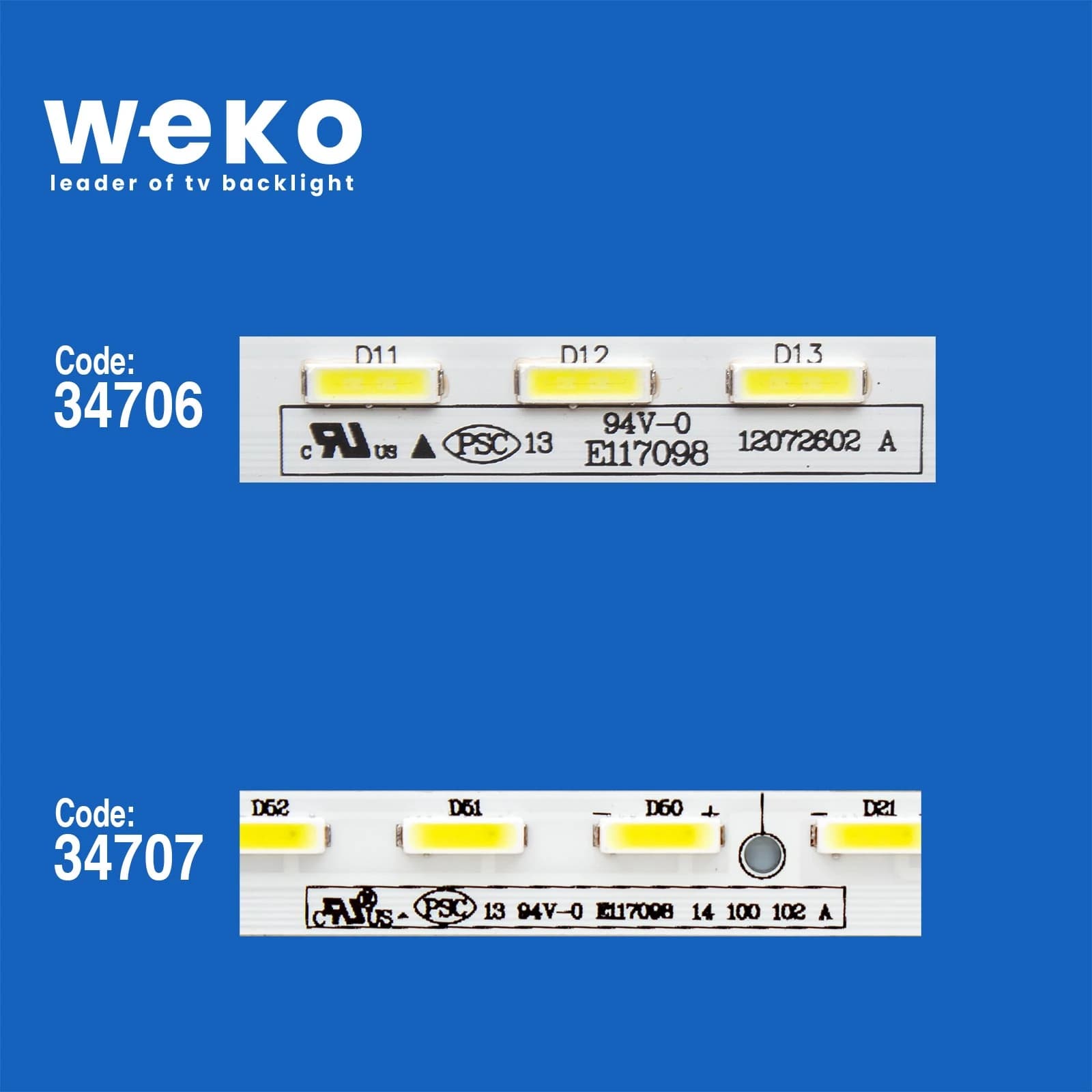 Philips 50PUK6809/12 50'' inç 2 Adet Tv Led Bar - küçük görsel 2