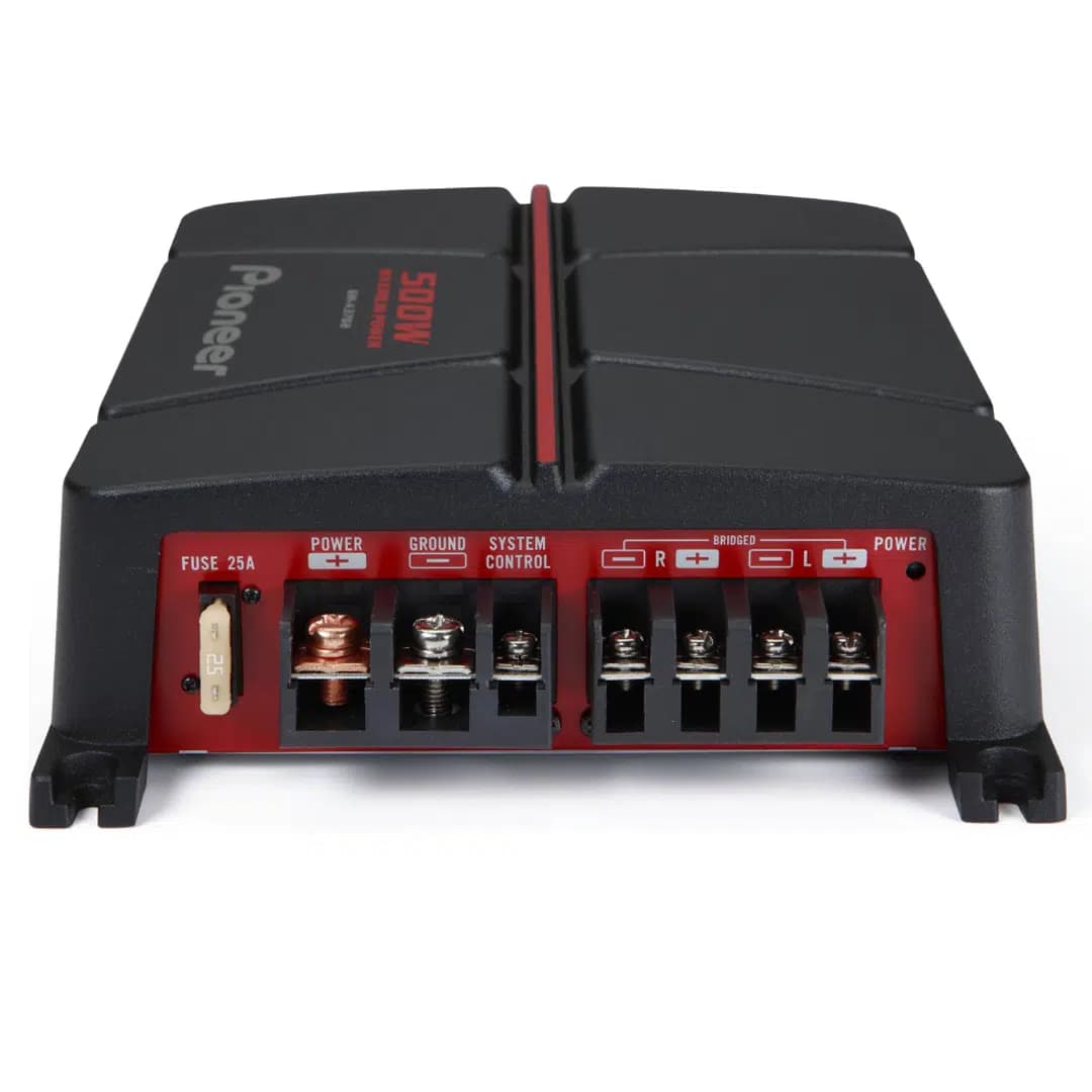 Pioneer GM-A3702 500 Watt Köprülü 2 Kanallı Amfi - küçük görsel 2
