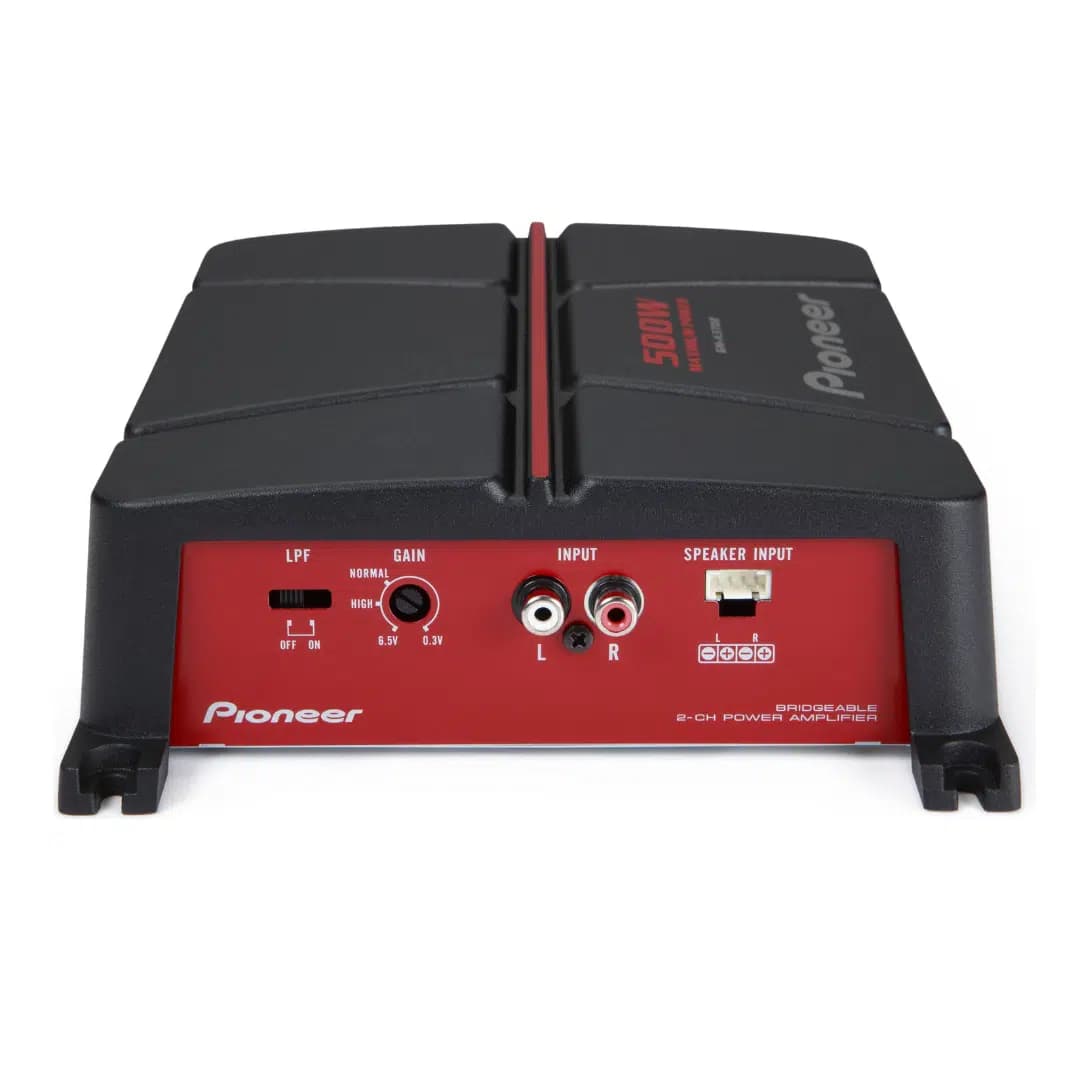 Pioneer GM-A3702 500 Watt Köprülü 2 Kanallı Amfi - küçük görsel 3