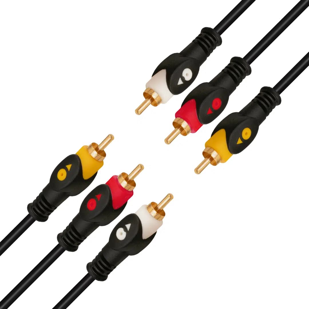 Powermaster 1.5 Metre 3RCA-3RCA Kablo - Seyyar Elektronik