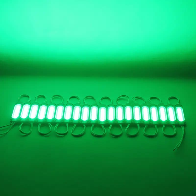 Powermaster 12 Volt 2 Watt Yeşil Modül Led (68x16 Mm) - küçük görsel 2