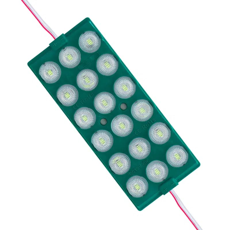 Powermaster 12 Volt 6 Watt Yeşil Modül Led - Seyyar Elektronik