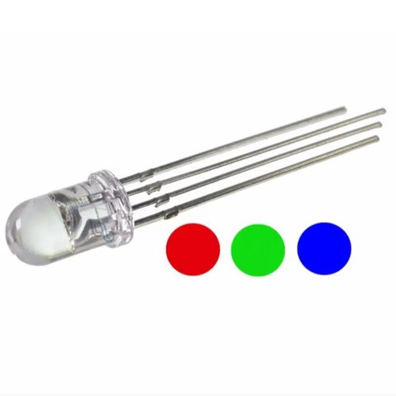 Powermaster 1592-5Mm RGB Led 4 Pin Ortak Katot - küçük görsel 3